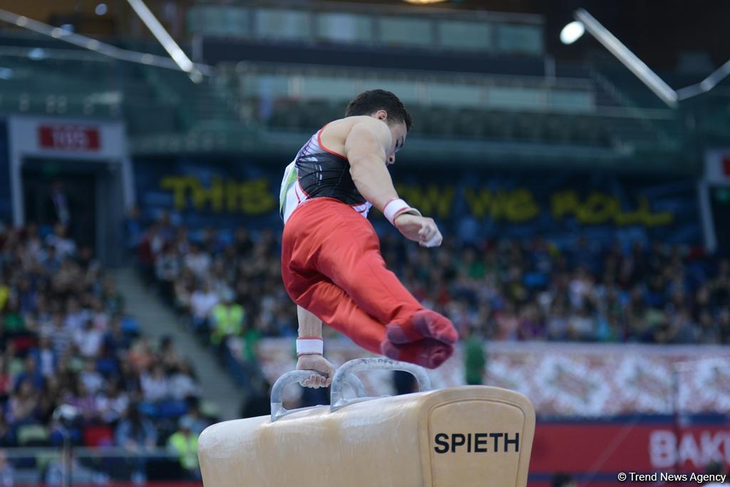 İslamiadanın idman gimnastikası yarışlarında ikinci günə start verilib (FOTO)