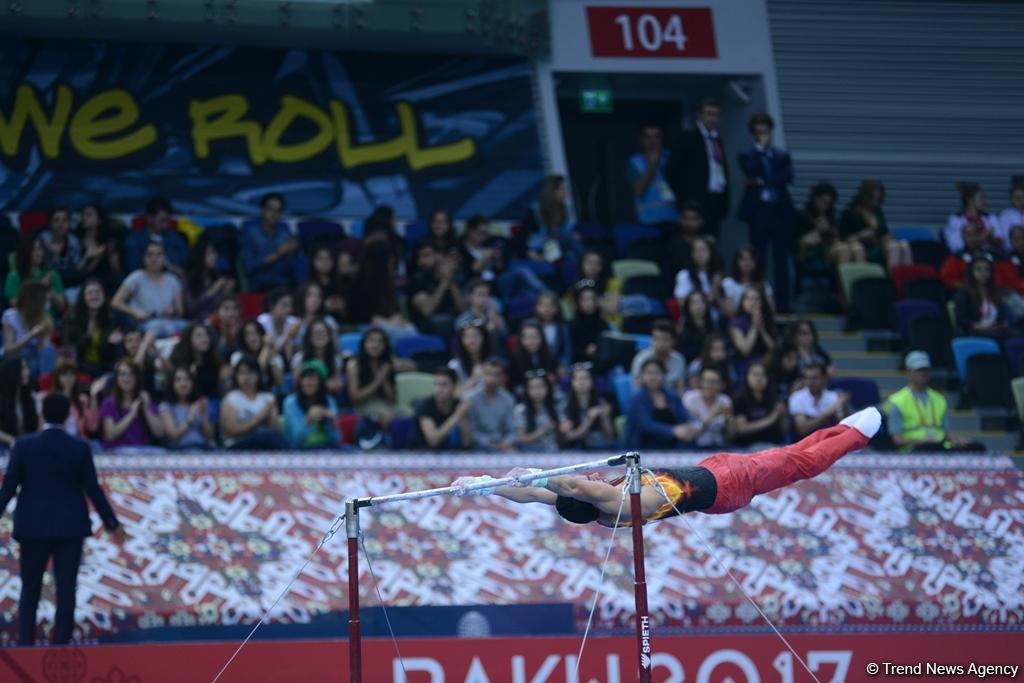 İslamiadanın idman gimnastikası yarışlarında ikinci günə start verilib (FOTO)