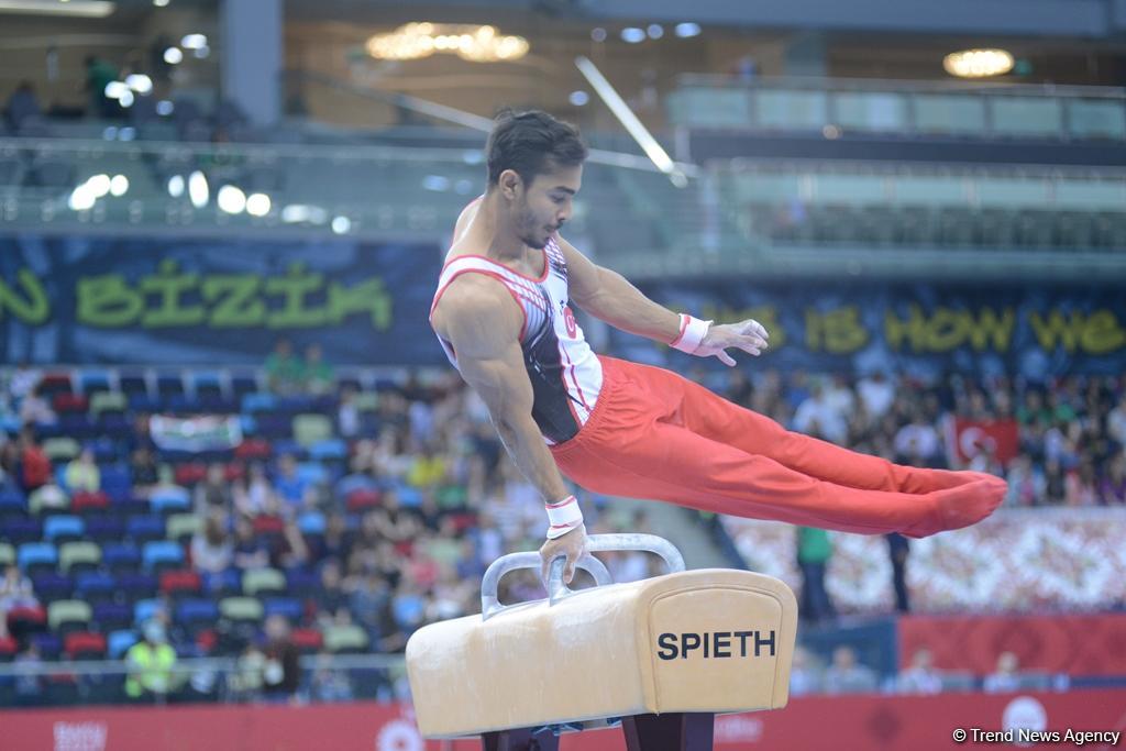 İslamiadanın idman gimnastikası yarışlarında ikinci günə start verilib (FOTO)