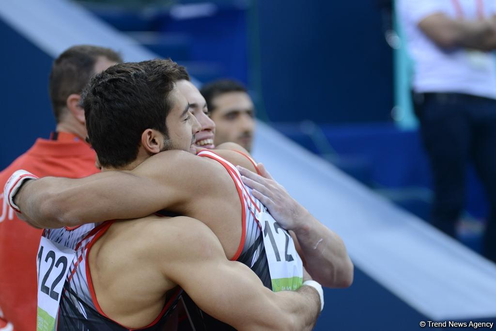İslamiadanın idman gimnastikası yarışlarında ikinci günə start verilib (FOTO)