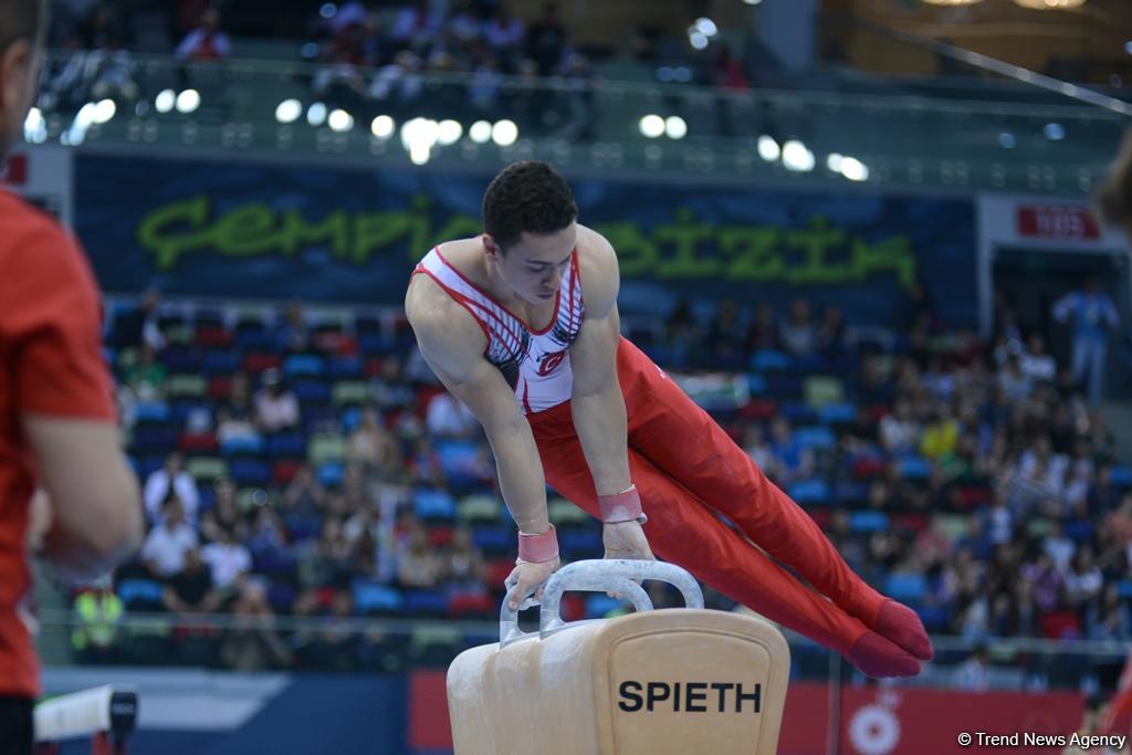 İslamiadanın idman gimnastikası yarışlarında ikinci günə start verilib (FOTO)