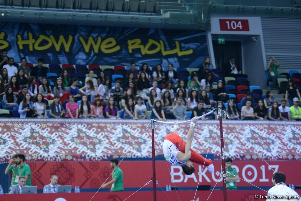 İslamiadanın idman gimnastikası yarışlarında ikinci günə start verilib (FOTO)