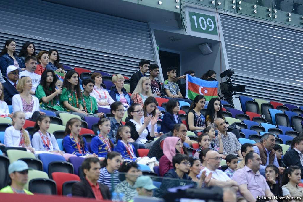 İslamiadanın idman gimnastikası yarışlarında ikinci günə start verilib (FOTO)