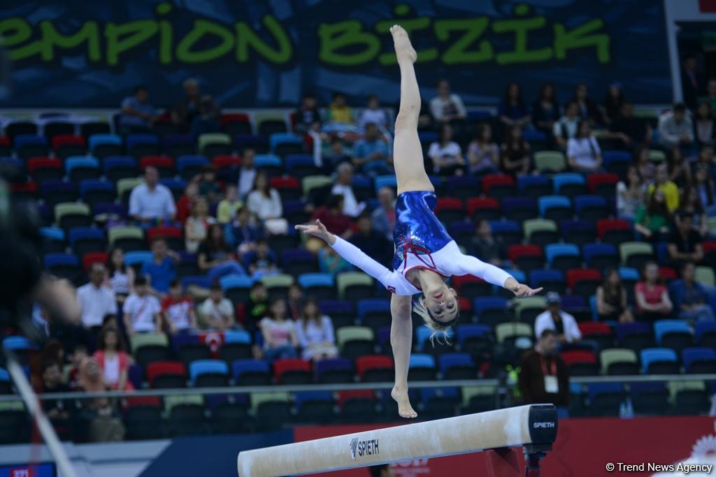 İslamiadanın idman gimnastikası yarışlarında ikinci günə start verilib (FOTO)