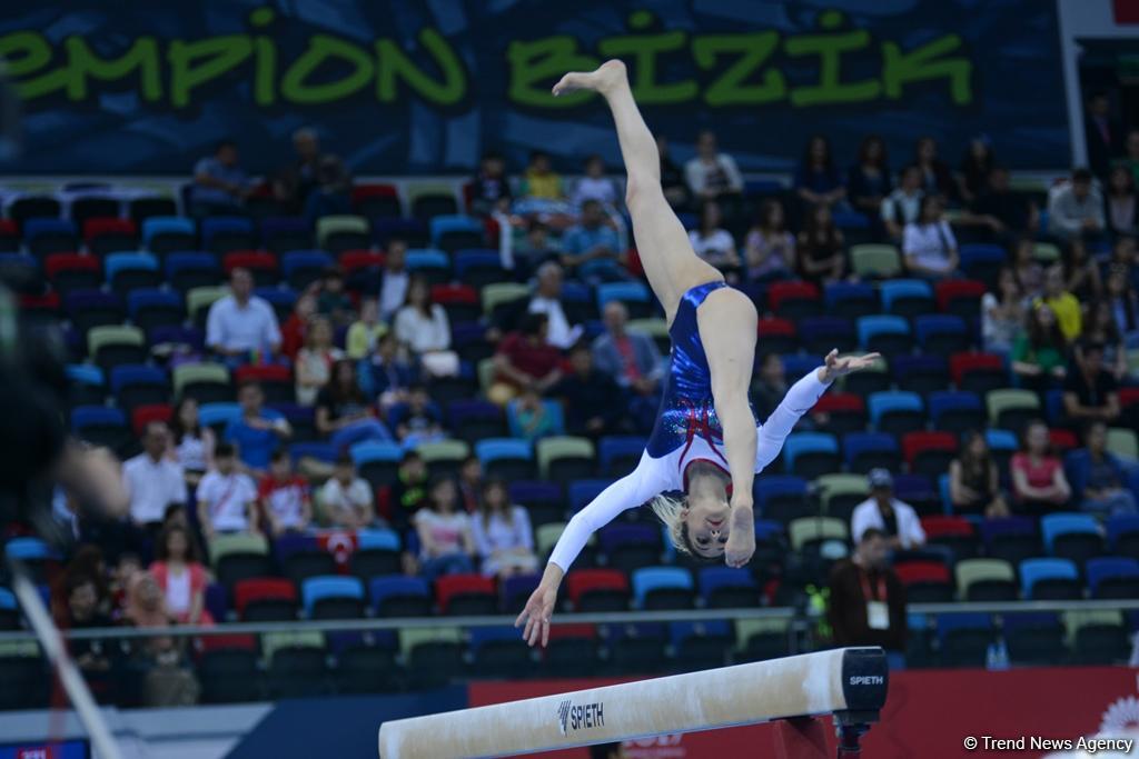 İslamiadanın idman gimnastikası yarışlarında ikinci günə start verilib (FOTO)
