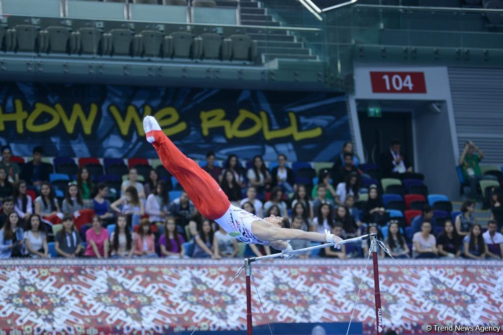 İslamiadanın idman gimnastikası yarışlarında ikinci günə start verilib (FOTO)