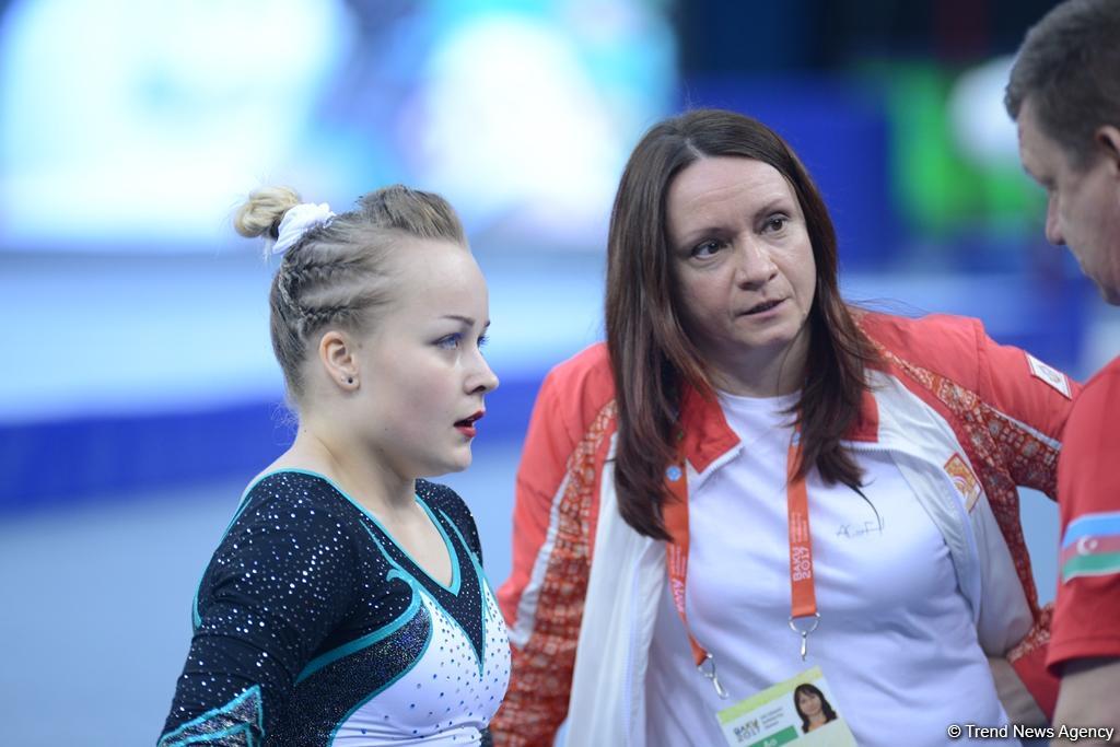 İslamiadanın idman gimnastikası yarışlarında ikinci günə start verilib (FOTO)