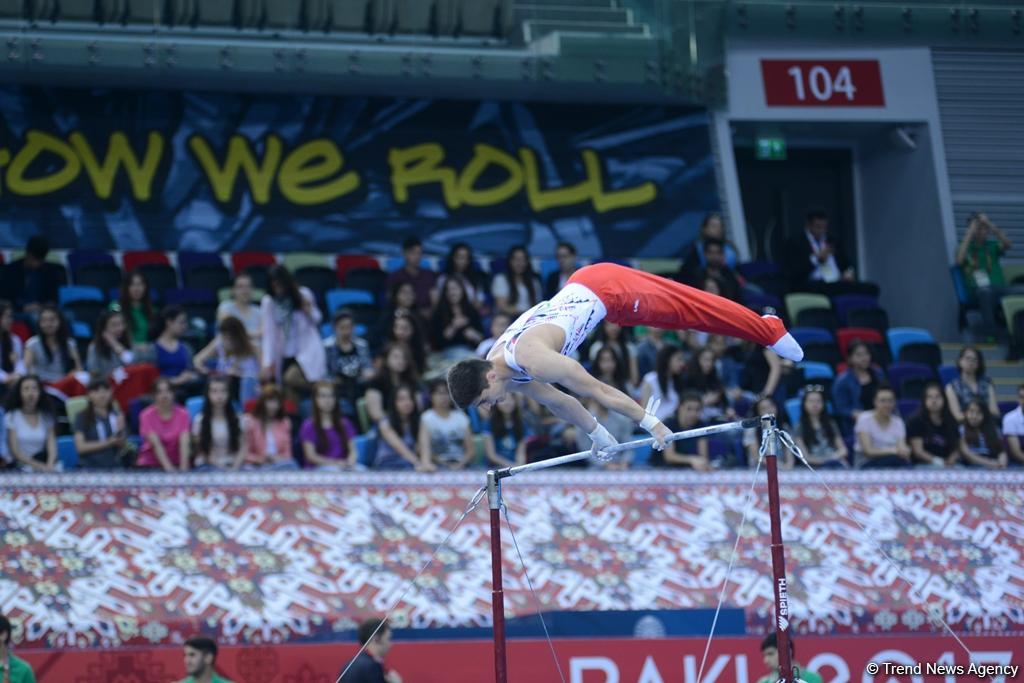 İslamiadanın idman gimnastikası yarışlarında ikinci günə start verilib (FOTO)