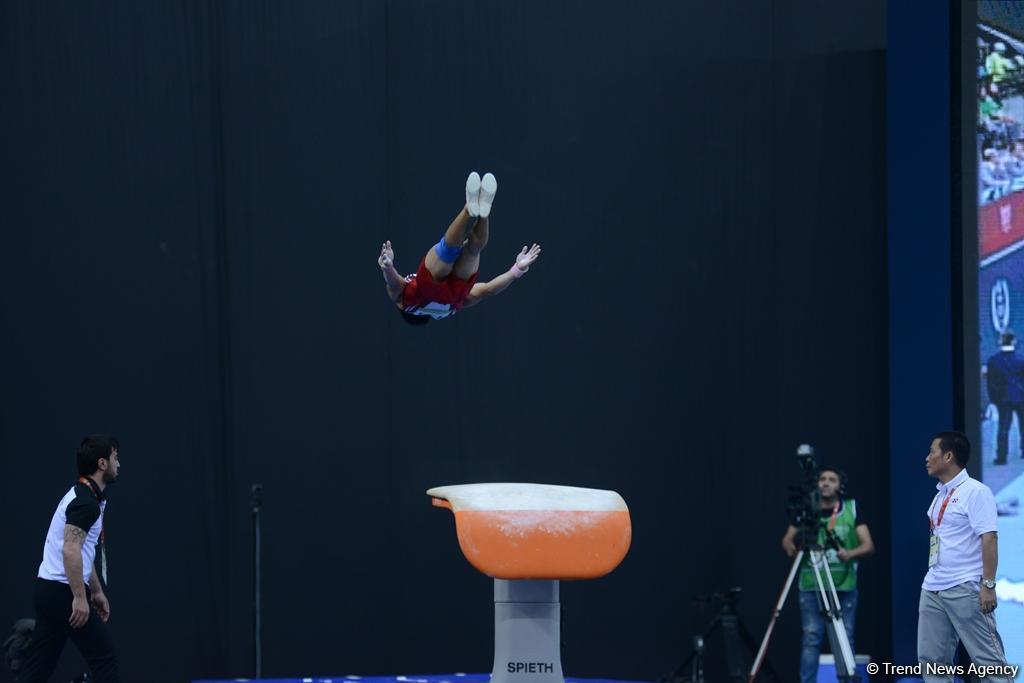 İslamiadanın idman gimnastikası yarışlarında ikinci günə start verilib (FOTO)