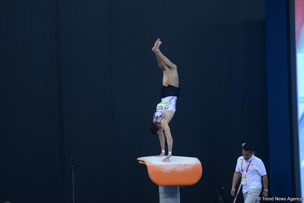 İslamiadanın idman gimnastikası yarışlarında ikinci günə start verilib (FOTO)