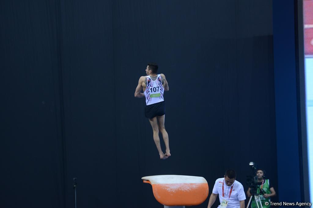 İslamiadanın idman gimnastikası yarışlarında ikinci günə start verilib (FOTO)