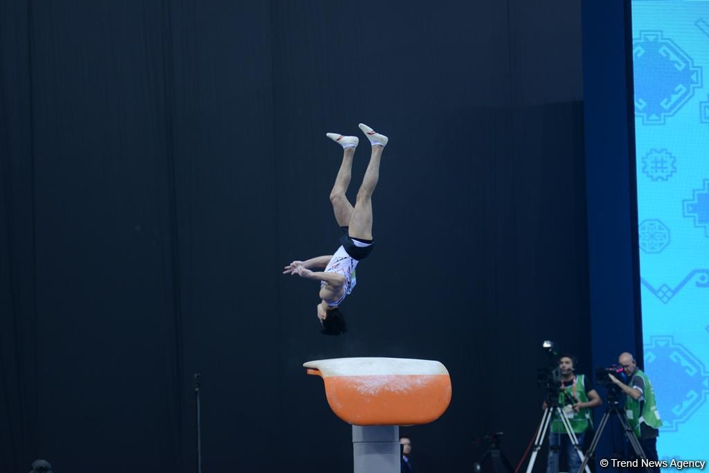 İslamiadanın idman gimnastikası yarışlarında ikinci günə start verilib (FOTO)