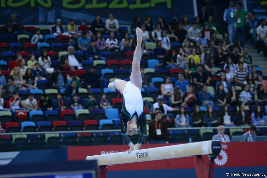 İslamiadanın idman gimnastikası yarışlarında ikinci günə start verilib (FOTO)