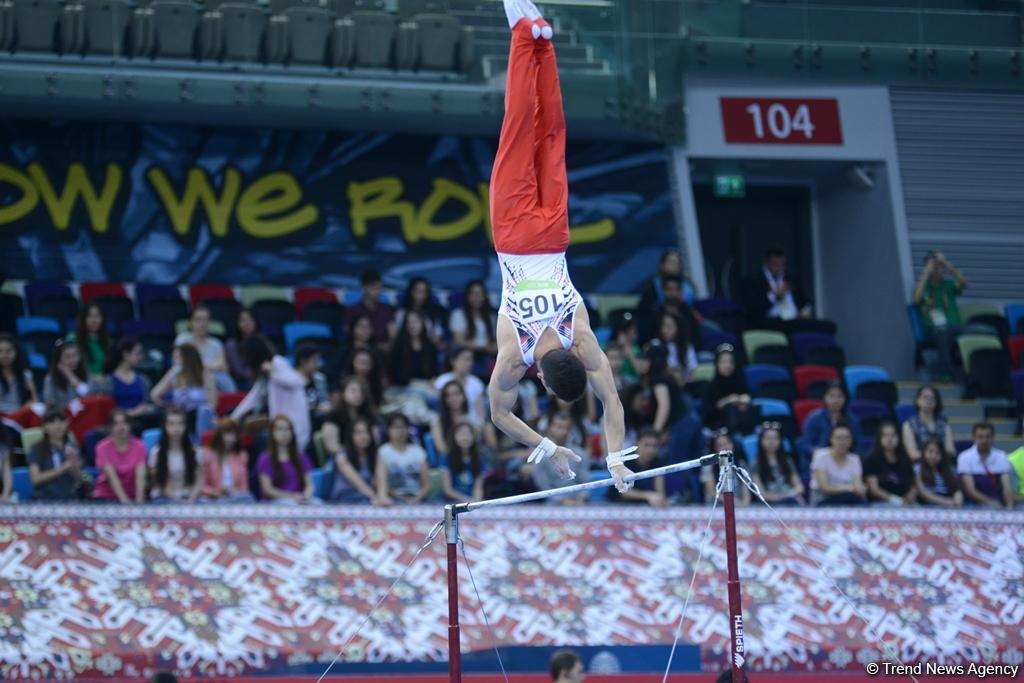İslamiadanın idman gimnastikası yarışlarında ikinci günə start verilib (FOTO)