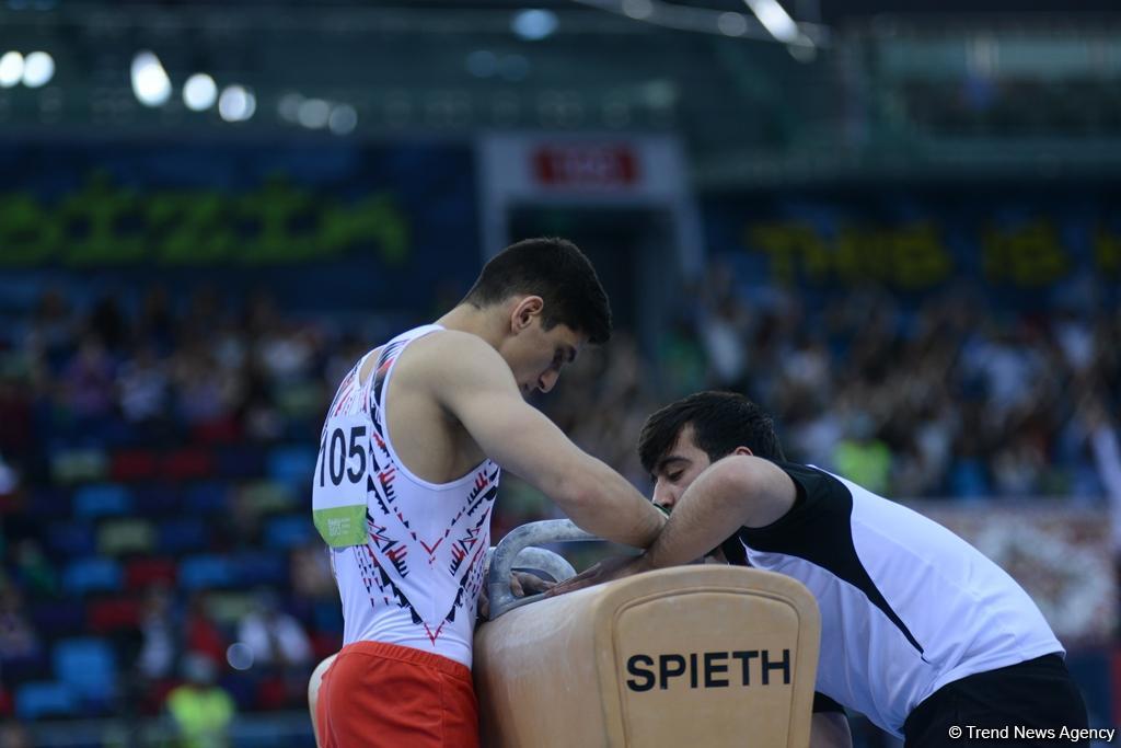 İslamiadada idman gimnastikası üzrə kişilərdən ibarət Azərbaycan komandası gümüş medal qazanıb (FOTO) (YENİLƏNİB)