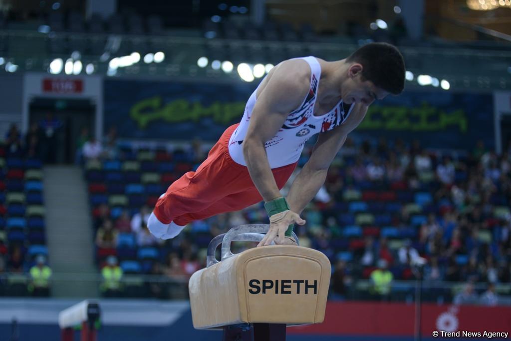 İslamiadada idman gimnastikası üzrə kişilərdən ibarət Azərbaycan komandası gümüş medal qazanıb (FOTO) (YENİLƏNİB)