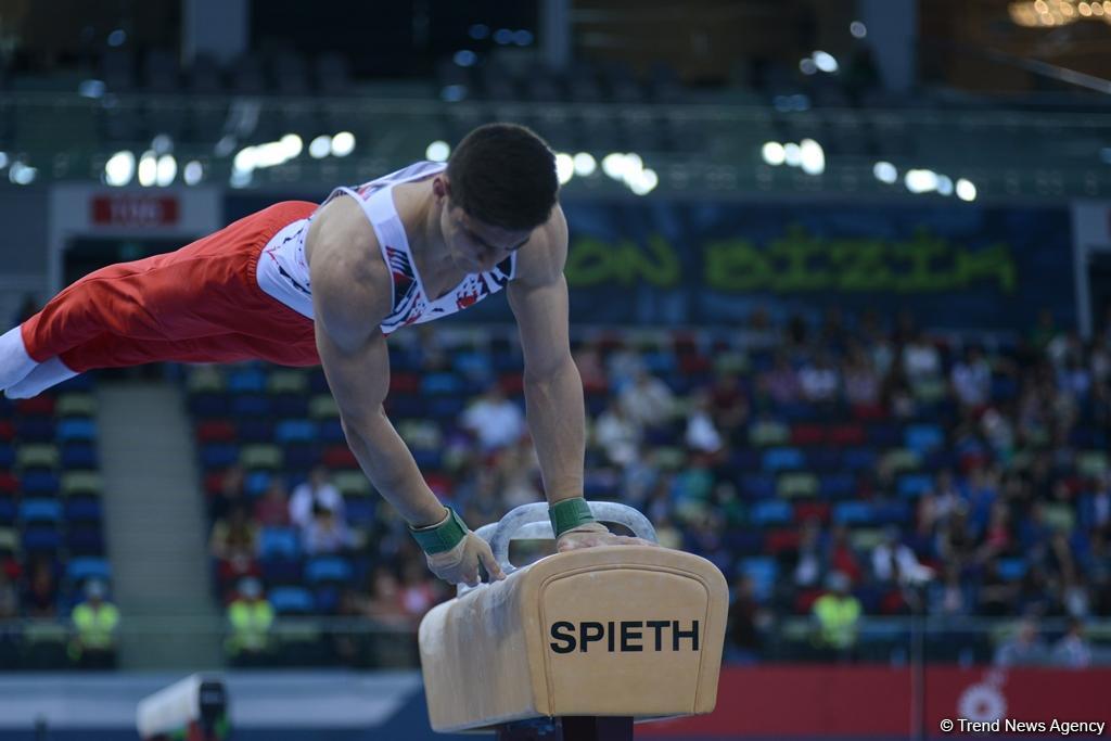 İslamiadada idman gimnastikası üzrə kişilərdən ibarət Azərbaycan komandası gümüş medal qazanıb (FOTO) (YENİLƏNİB)