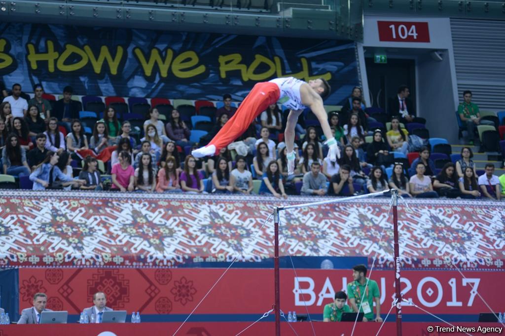 İslamiadanın idman gimnastikası yarışlarında ikinci günə start verilib (FOTO)