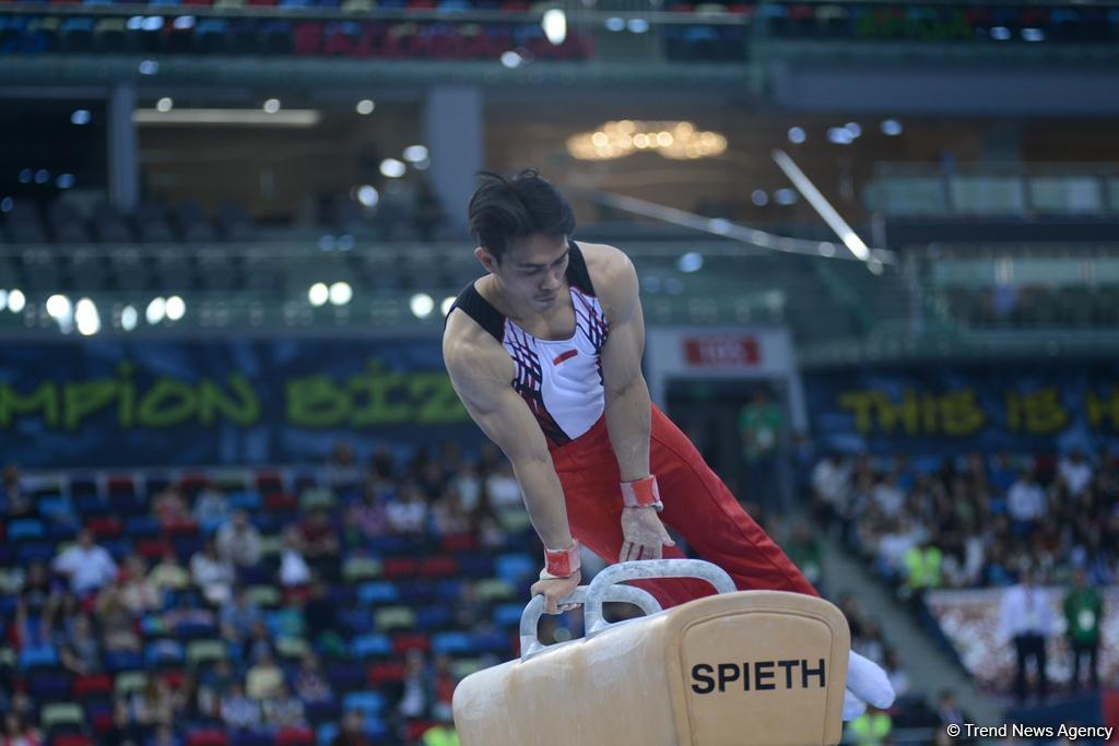 İslamiadada idman gimnastikası üzrə kişilərdən ibarət Azərbaycan komandası gümüş medal qazanıb (FOTO) (YENİLƏNİB)