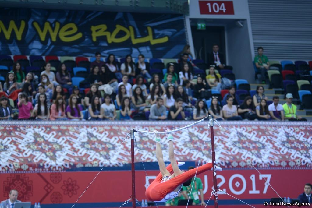 İslamiadanın idman gimnastikası yarışlarında ikinci günə start verilib (FOTO)