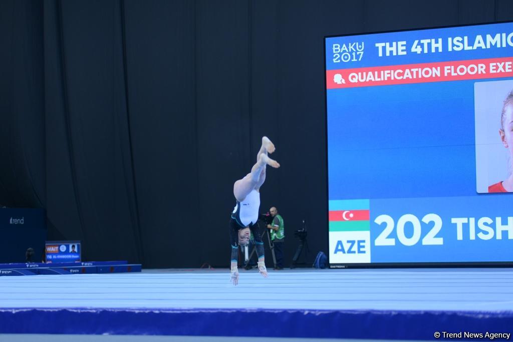 İslamiadanın idman gimnastikası yarışlarında ikinci günə start verilib (FOTO)