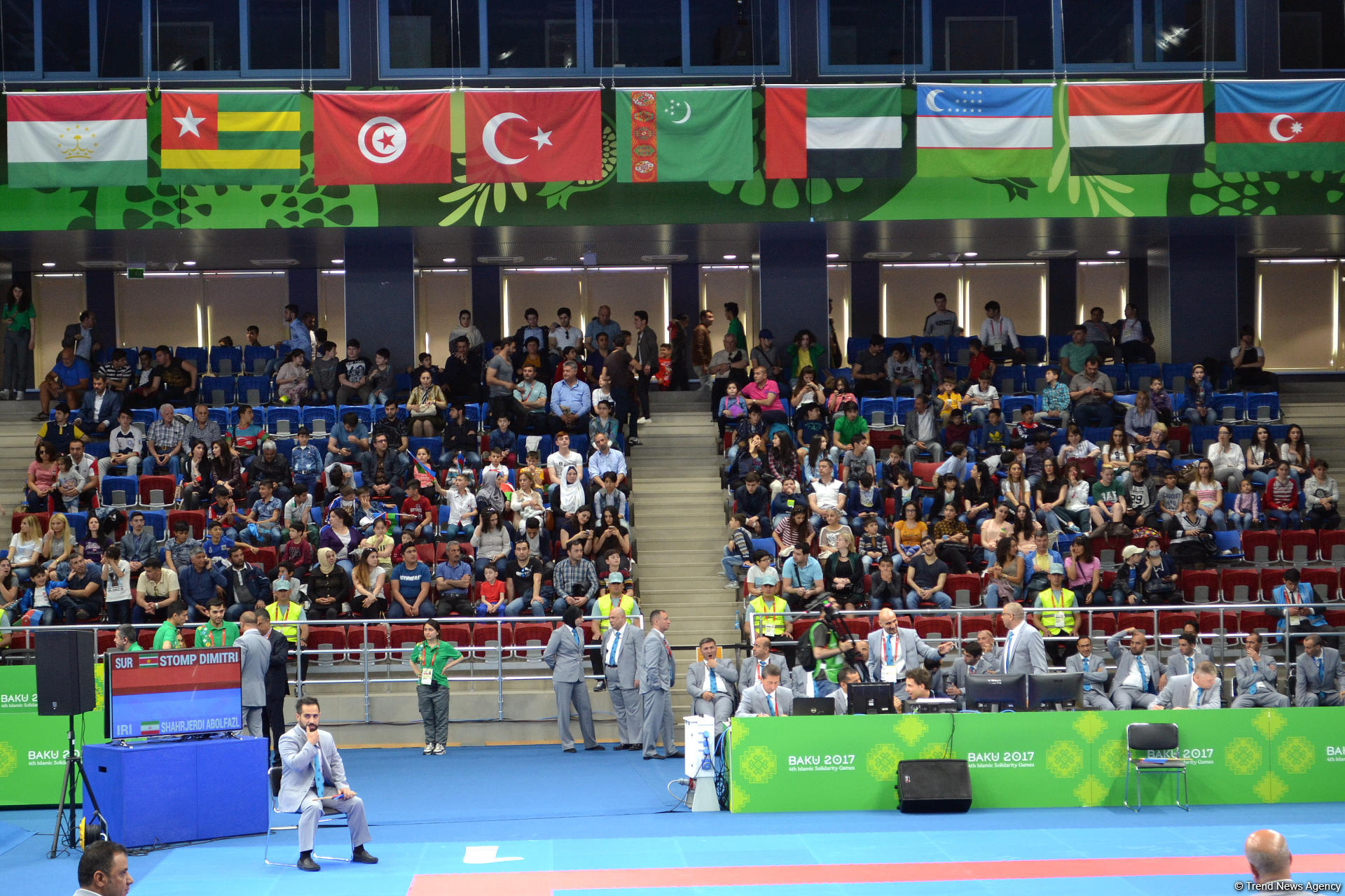 IV İslam Həmrəyliyi Oyunları çərçivəsində karate üzrə yarışlar keçirilir (FOTOREPORTAJ)