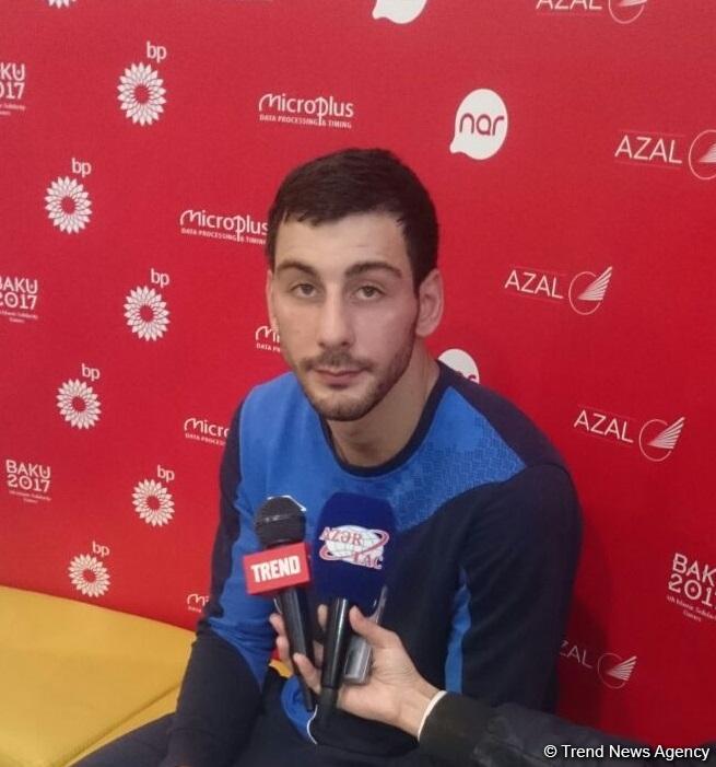 Qızıl medalın sahibi: Qarşıma qoyduğum məqsədə çatdığım üçün sevinirəm