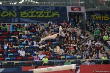 Bakı-2017: İdman gimnastikası yarışlarında final günü (FOTO)
