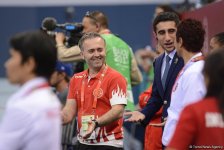 Bakı-2017: İdman gimnastikası yarışlarında final günü (FOTO)