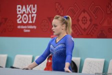 Bakı-2017: İdman gimnastikası yarışlarında final günü (FOTO)
