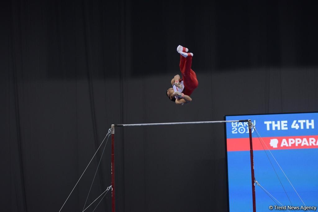 Bakı-2017: İdman gimnastikası yarışlarında final günü (FOTO)