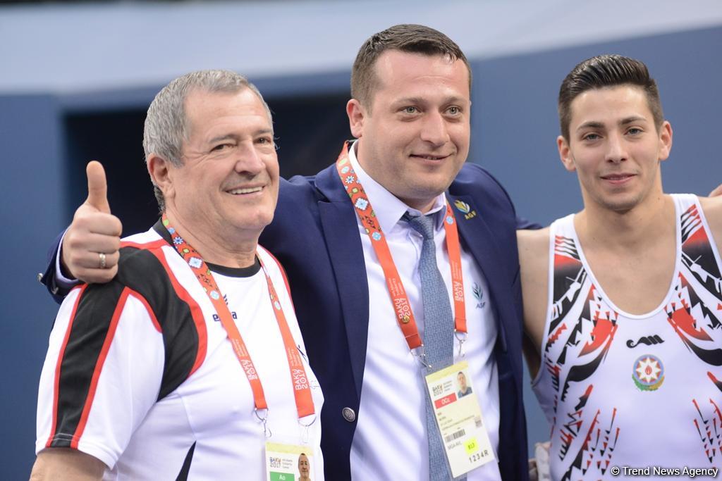 Bakı-2017: İdman gimnastikası yarışlarında final günü (FOTO)