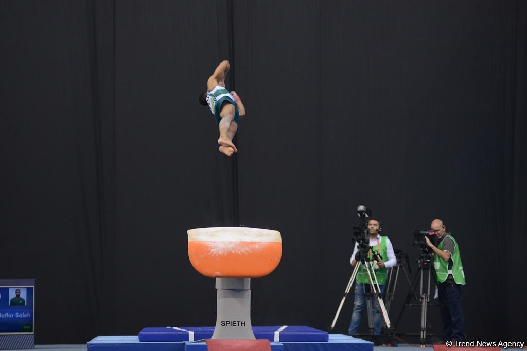 Bakı-2017: İdman gimnastikası yarışlarında final günü (FOTO)