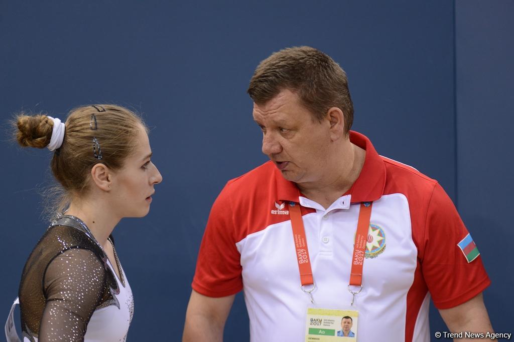 Bakı-2017: İdman gimnastikası yarışlarında final günü (FOTO)