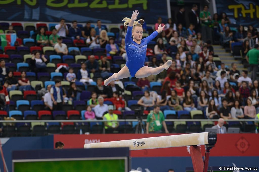 Bakı-2017: İdman gimnastikası yarışlarında final günü (FOTO)