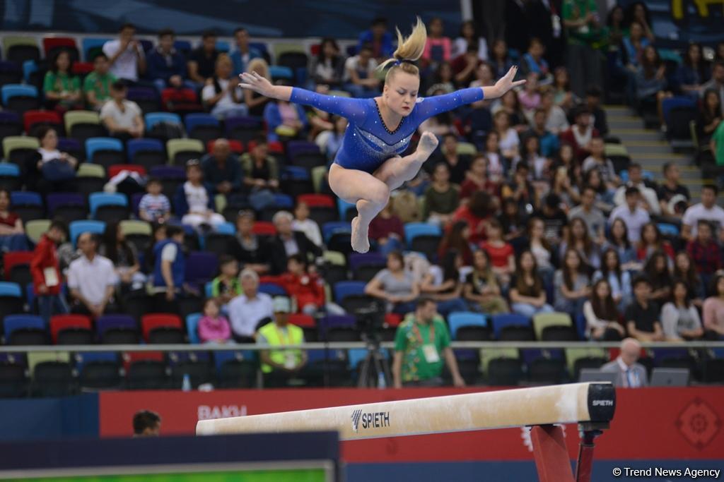 Bakı-2017: İdman gimnastikası yarışlarında final günü (FOTO)