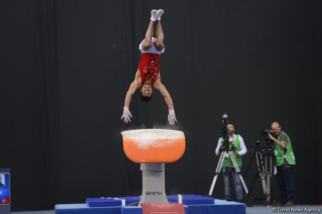 Bakı-2017: İdman gimnastikası yarışlarında final günü (FOTO)