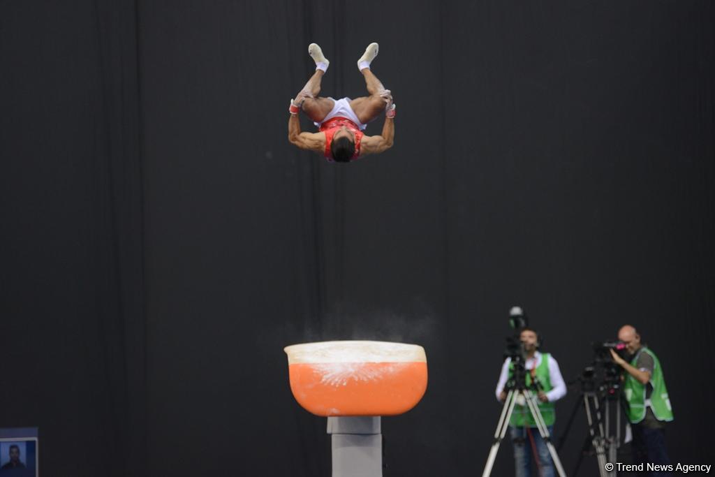 Bakı-2017: İdman gimnastikası yarışlarında final günü (FOTO)