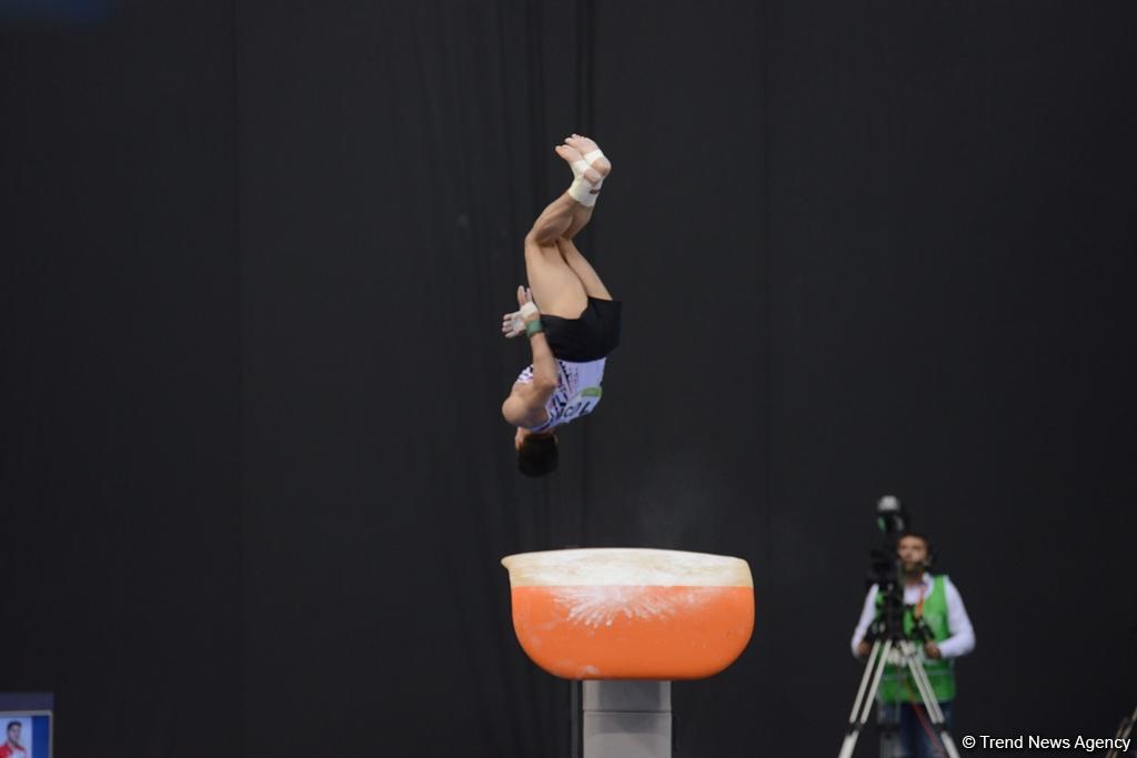 Bakı-2017: İdman gimnastikası yarışlarında final günü (FOTO)