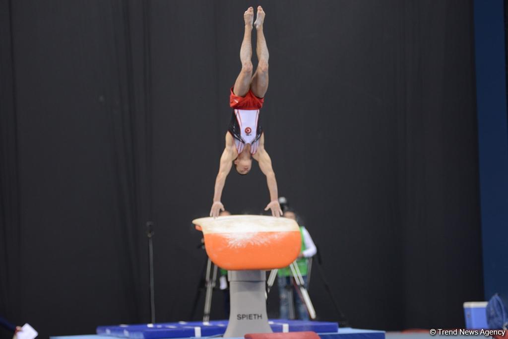Bakı-2017: İdman gimnastikası yarışlarında final günü (FOTO)