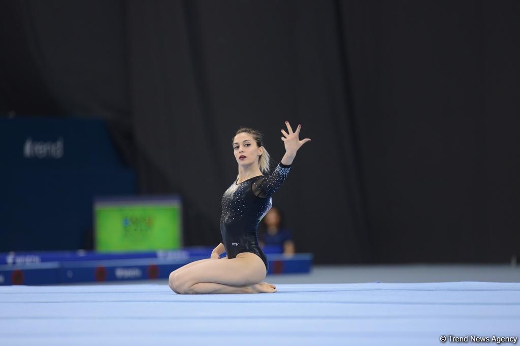 Bakı-2017: İdman gimnastikası yarışlarında final günü (FOTO)