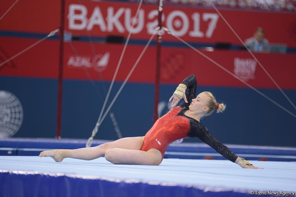 Bakı-2017: İdman gimnastikası yarışlarında final günü (FOTO)