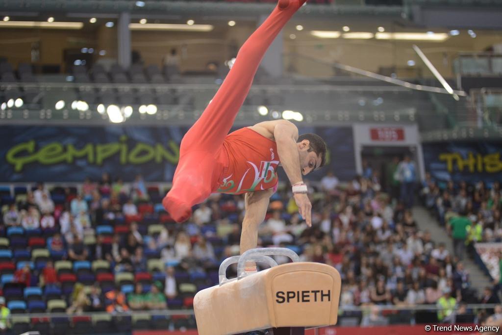 Bakı-2017: İdman gimnastikası yarışlarında final günü (FOTO)