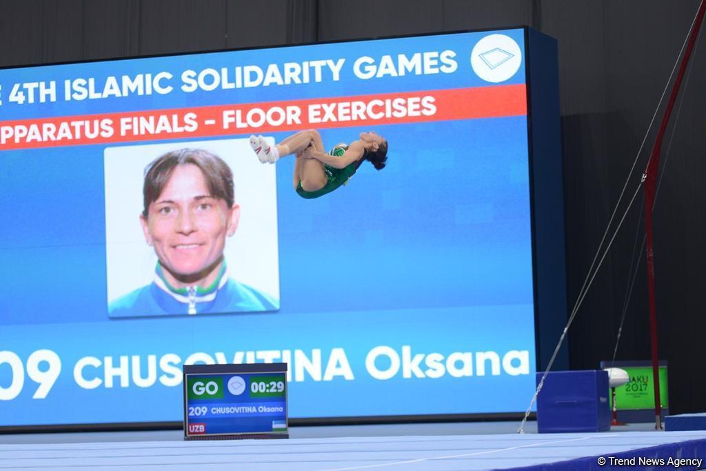Bakı-2017: İdman gimnastikası yarışlarında final günü (FOTO)