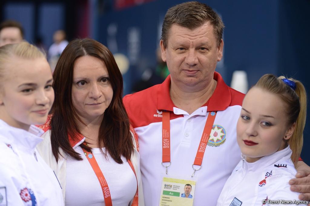 Bakı-2017: İdman gimnastikası yarışlarında final günü (FOTO)