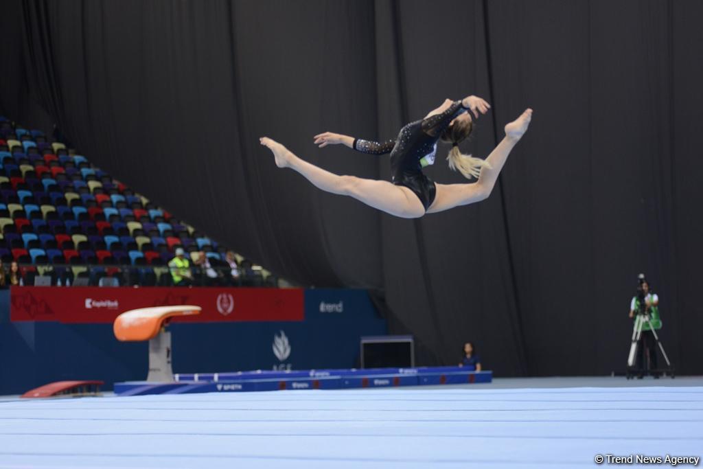 Bakı-2017: İdman gimnastikası yarışlarında final günü (FOTO)