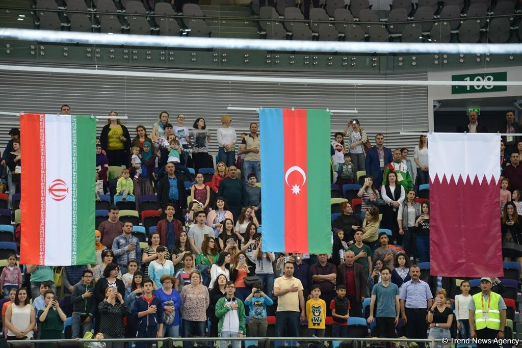 Bakı-2017: İdman gimnastikası üzrə fərdi yarışların qalibləri mükafatlandırılıb (FOTO)