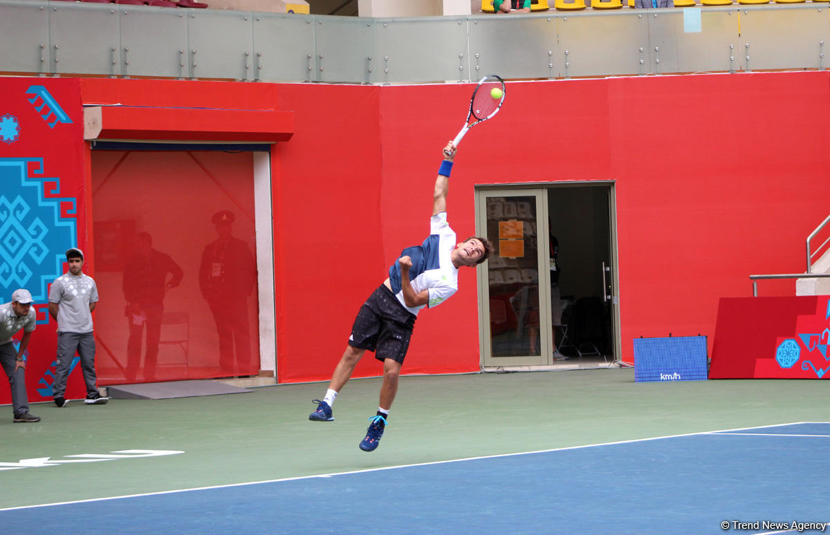 IV İslam Həmrəyliyi Oyunları çərçivəsində tennis üzrə yarışmalar keçirilir (FOTOREPORTAJ)