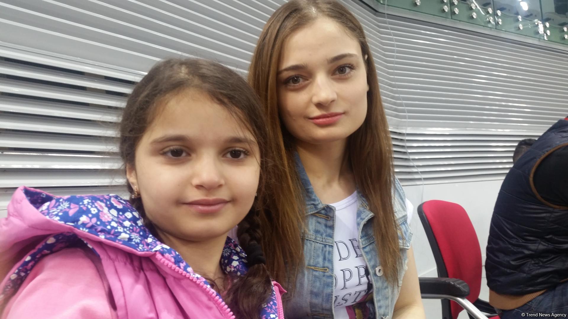 Azərbaycan gimnastlarına azərkeşlik edirik və onlar gözləntiləri doğruldur - tamaşaçılar