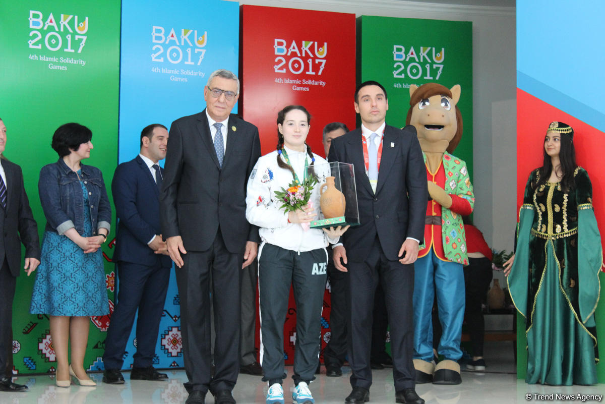 Bakıda "Zəfər günləri": Qalib idmançılarla görüş keçirilib (FOTO)